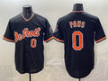 Detroit Tigers #0 Paws Black JEROMEN 2026 Alternate Vapor Premier Limited Stitched Jersey
