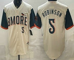 Baltimore Orioles #5 Brooks Robinson Cream JEROMEN 2026 City Connect Stadium Jersey