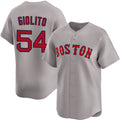 Boston Red Sox #54 Lucas Giolito Gray JEROMEN 2024 Away Limited Stitched Jersey