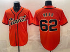 San Francisco Giants #62 Logan Webb Orange JEROMEN Cool Base Stitched Jersey