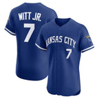 Kansas City Royals #7 Bobby Witt Jr. Royal JEROMEN Alternate 2 Elite Player Jersey