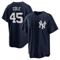 New York Yankees #45 Gerrit Cole Navy JEROMEN Alternate Replica Player Name Jersey