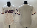 San Diego Padres Blank Cream JEROMEN 2026 City Connect Stadium Stitched Jersey