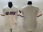 San Diego Padres Blank Cream JEROMEN 2026 City Connect Stadium Stitched Jersey