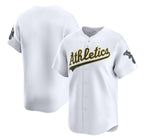 Oakland Athletics Blank White JEROMEN Home Limited Stitched Jersey