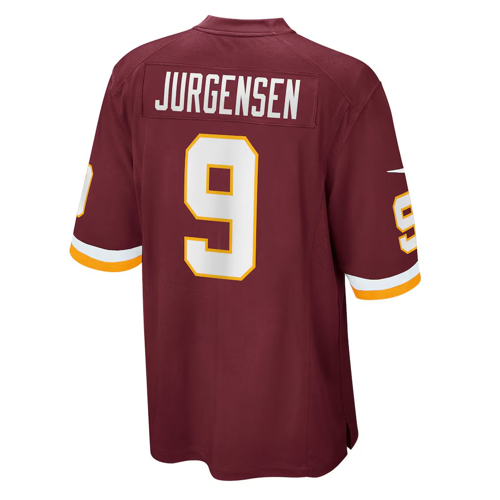 W.Football Team #9 Sonny Jurgensen Burgundy JEROMEN Retired Player Jersey