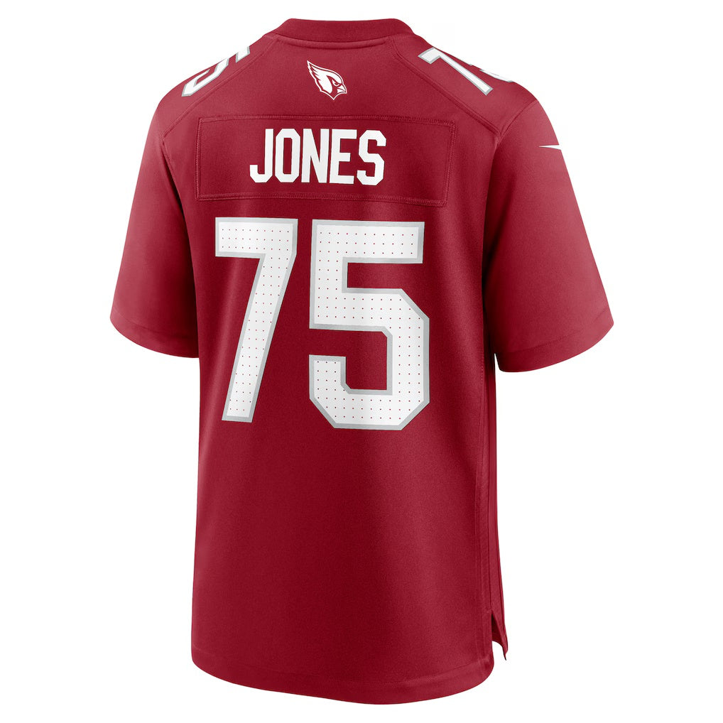 A.Cardinals #75 Christian Jones Cardinal JEROMEN Team Game Jersey