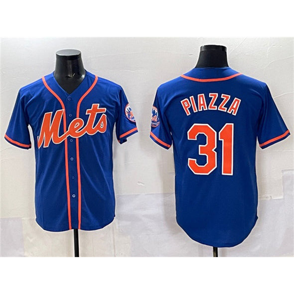 New York Mets #31 Mike Piazza Blue JEROMEN Cool Base Stitched Jersey