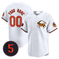 Custom Baltimore Orioles Robinson Patch Vapor Premier Limited Jersey V3 ¨C White JEROMEN