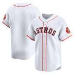 Houston Astros White JEROMEN Home Limited Jersey
