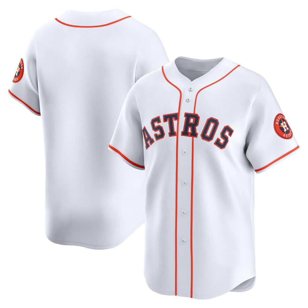 Houston Astros White JEROMEN Home Limited Jersey