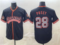 San Francisco Giants #28 Buster Posey Black JEROMEN 2026 Alternate Stadium Stitched Jersey