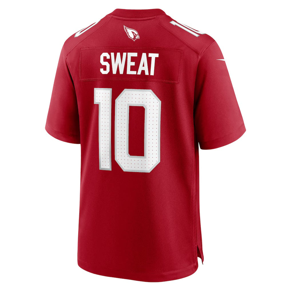 A.Cardinals #10 Josh Sweat Cardinal JEROMEN Game Player Jersey