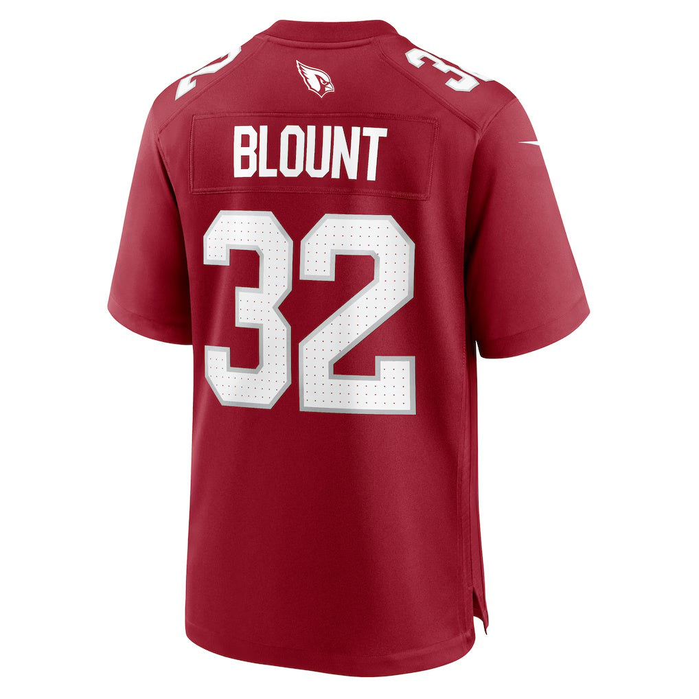 A.Cardinals #32 Joey Blount Cardinal JEROMEN Game Jersey