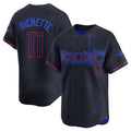 Toronto Blue Jays #11 Bo Bichette Black JEROMEN 2024 City Connect Limited Stitched Jersey