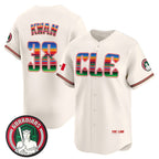 Cleveland Guardians #38 Steven Kwan Cream JEROMEN Mexico Vapor Premier Limited Stitched Jersey