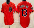 Detroit Tigers #13 Dillon Dingler Orange JEROMEN Limited Jersey
