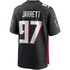 A.Falcons #97 Grady Jarrett Black JEROMEN Game Player Jersey