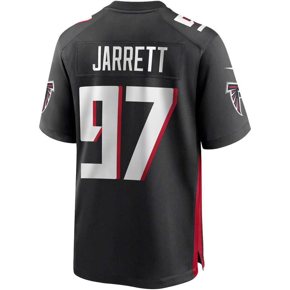 A.Falcons #97 Grady Jarrett Black JEROMEN Game Player Jersey