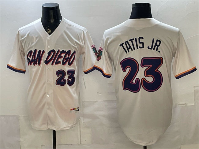 San Diego Padres #23 Fernando Tatis Jr. Cream JEROMEN 2026 City Connect Stadium Stitched Jersey