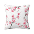 Keyword3 Pink Floral Cherry Blossom Pillow 18x18in - Main Image