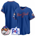 New York Mets Blank Royal JEROMEN 2025 Spring Training Stitched Jersey