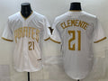 Pittsburgh Pirates #21 Roberto Clemente White JEROMEN 2026 City Connect Stadium Stitched Jersey