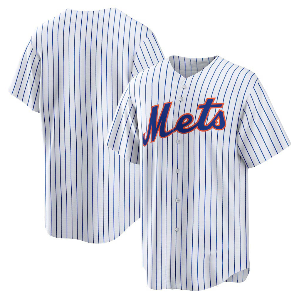 New York Mets White JEROMEN Home Replica Team Jersey