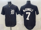 Detroit Tigers #7 Kevin McGonigle Black JEROMEN Limited Stitched Jersey