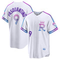 Kansas City Royals #9 Vinnie Pasquantino White JEROMEN 2026 City Connect Stadium Jersey