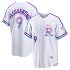 Kansas City Royals #9 Vinnie Pasquantino White JEROMEN 2026 City Connect Stadium Jersey