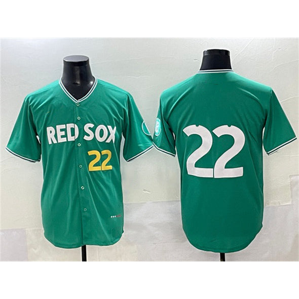 Boston Red Sox #22 Garrett Whitlock Green JEROMEN 2025 City Connect Limited Stitched Jersey