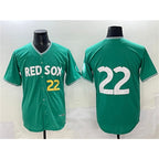 Boston Red Sox #22 Garrett Whitlock Green JEROMEN 2025 City Connect Limited Stitched Jersey