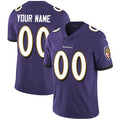 Custom B.Ravens Purple JEROMEN Vapor Untouchable Player Limited Jersey