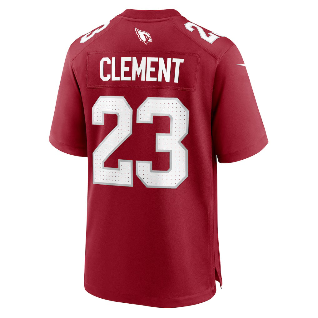 A.Cardinals #23 Corey Clement Cardinal JEROMEN Team Game Jersey