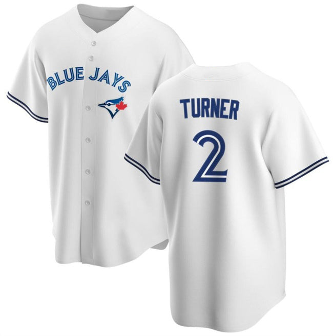 Toronto Blue Jays #2 Justin Turner White JEROMEN Cool Base Stitched Jersey