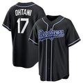 Los Angeles Dodgers #17 Shohei Ohtani 2026 Black JEROMEN Out Stitched Jersey
