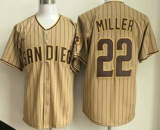 San Diego Padres #22 Mason Miller Khaki JEROMEN Limited Jersey