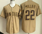 San Diego Padres #22 Mason Miller Khaki JEROMEN Limited Jersey