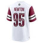 W.Commanders #95 Jer'Zhan Newton White JEROMEN Game Jersey