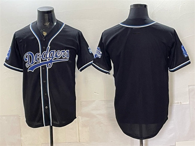 Los Angeles Dodgers Blank B2B Champs 2026 Black JEROMEN Out Style Vapor Limited Stitched Jersey
