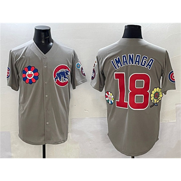 Chicago Cubs #18 Sh¨­ta Imanaga Gray JEROMEN 2025 Tokyo Series Limited Stitched Jersey