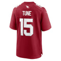 A.Cardinals #15 Clayton Tune Cardinal JEROMEN Game Jersey
