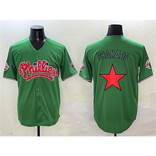 Philadelphia Phillies Green JEROMEN Phanatic Limited Stitched Jersey
