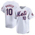 New York Mets #10 Ronny Mauricio White JEROMEN 2024 Home Limited Stitched Jersey
